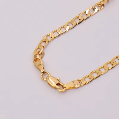 Colar personalizado de joias da moda com corrente banhada a ouro pingente feminino